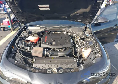 2020 Alfa Romeo Giulia Rwd из США, поврежденный, VIN ZARFAMAN2L7634985